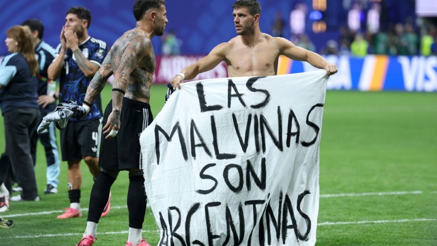 Britische Regierung fordert Fifa-Ermittlungen nach argentinischem Falkland-Transparent