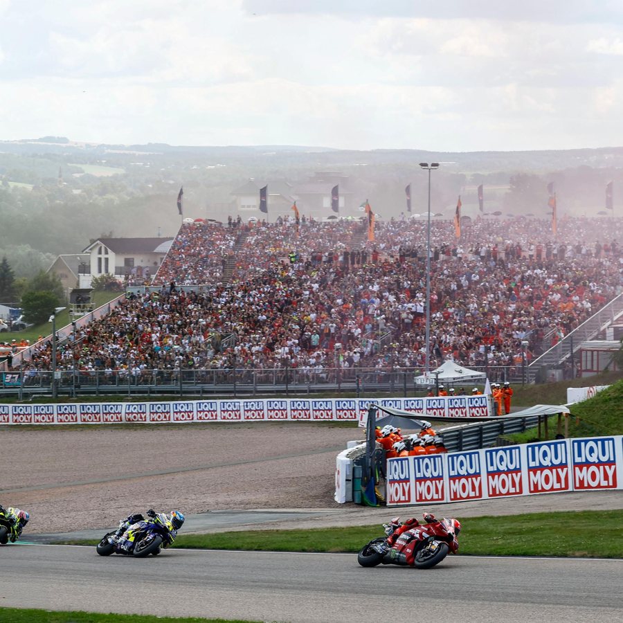 Neuer Besucherrekord bei MotoGP-Rennen auf dem Sachsenring
