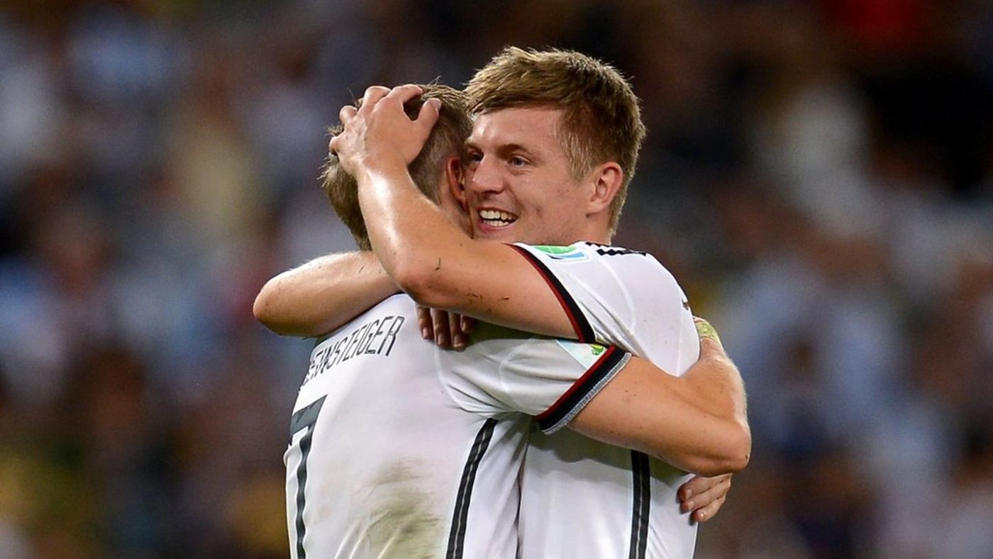 Bastian Schweinsteiger und Toni Kroos erinnern an WM-Triumph von 2014
