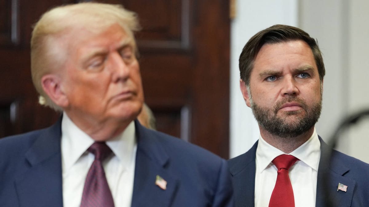 Donald Trump spricht sich für JD Vance als seinen Nachfolger aus