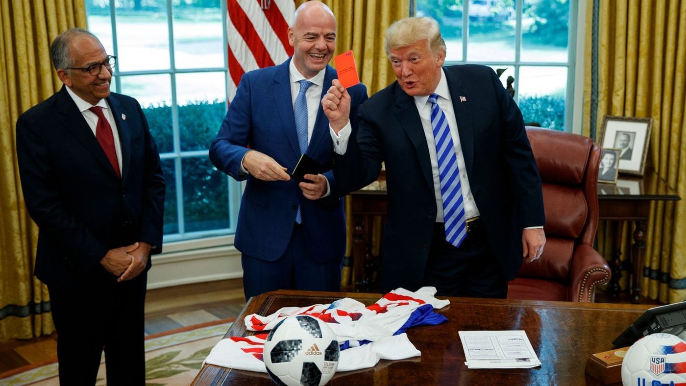 US-Präsident Trump rief persönlich bei FIFA wegen Spielsperre an