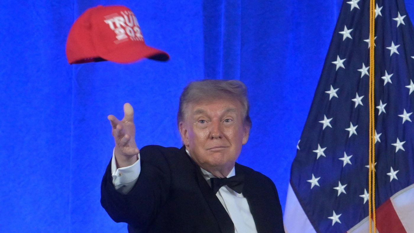 Rede bei Pressedinner: Trump scherzt, aber niemand lacht