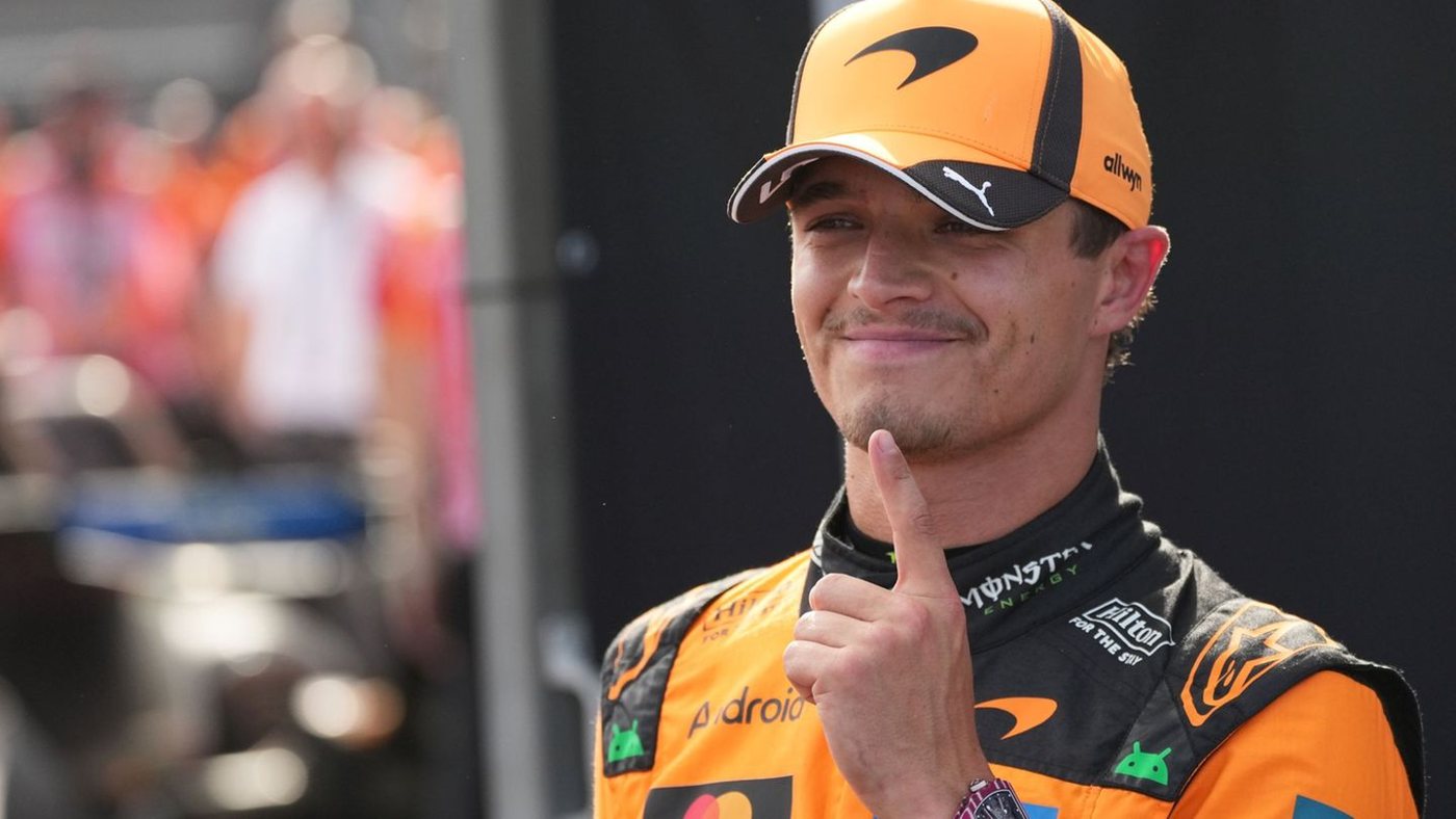 Formel 1 in Budapest: Hauchdünn vor Hamilton: Norris durchbricht Mercedes-Dominanz