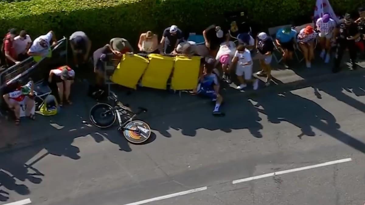 Tour de France: Florian Lipowitz nach schwerem Sturz ausgeschieden